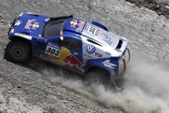 Carlos Sainz is just two days away from winning his first Dakar 