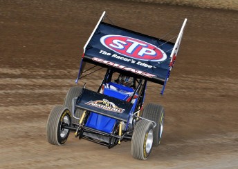 Donny Schatz in the STP Sprintcar - the iconic brand will be the WoO Title sponsor from 2013