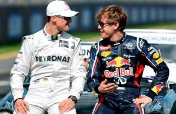 One of these Germans is happy this afternoon, the other...not so