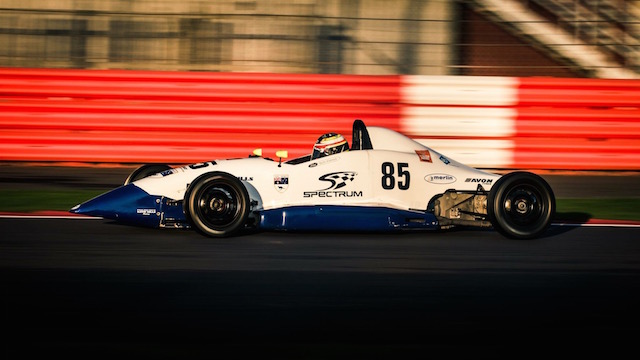 Scott Andrews claims Silverstone podium in the Walter Hayes Trophy Formula Ford race