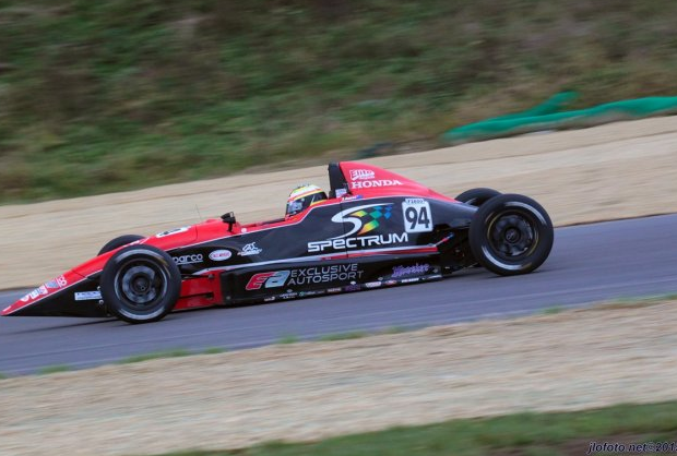 Scott Andrews clinched the US F1600 Formula F Championship at Pittsburgh 