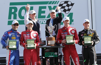 Scott Dixon will rejoin his Daytona 24 Hour winning team-mates Tony Kanaan, Kyle Larson and Jamie McMurray