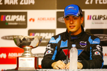 Scott McLaughlin in the post-race press conference