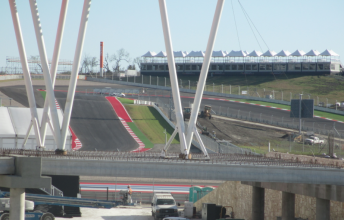 The Austin, Texas circuit is receiving its finishing touches ahead of its maiden Formula 1 race this weekend