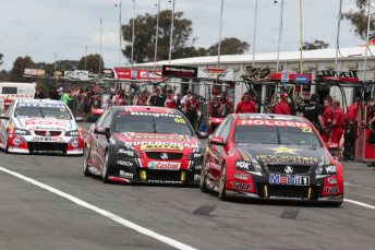 James Courtney, Russell Ingall and Jason Bright