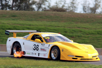 Des Wall during his 2009 Sports Sedan Championship campaign