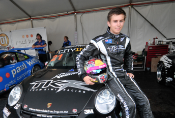 Andre Heimgartner competed with team Kiwi Racing in Carrera Cup this year 