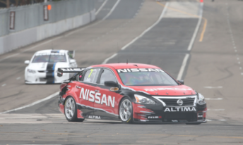 The Nissan Altima leads the Ford Falcon