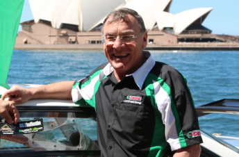 Australian motorsport legend Larry Perkins