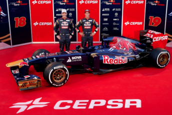 The new Toro Rosso chassis