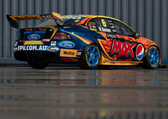 A rear three quarter image of Will Davison