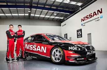 Nissan Motorsport will reveal its Jack Daniels and Norton colour schemes today 