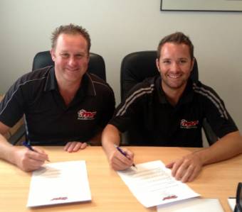 Andy McElrea and Michael Patrizi have signed a deal for 2013
