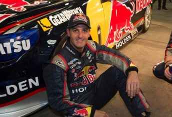 Jamie Whincup at the Red Bull Racing Australia launch in Sydney today