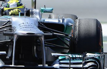 Mercedes under notice for shock tyre test