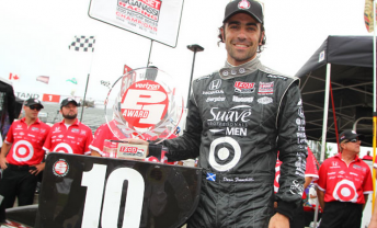 Dario Franchitti nabs pole but will start from 11th