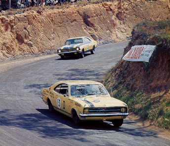 The Bruce McPhee/Barry Mulholland HK Monaro GTS 327 anchored a trifecta for the coupe at Bathurst in 1968