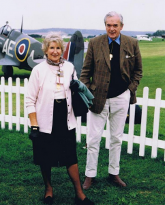 Tony Gaze pictured here with Diana at Goodwood