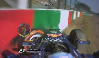 Daniel Ricciardo suffered heavy accident during FP2
