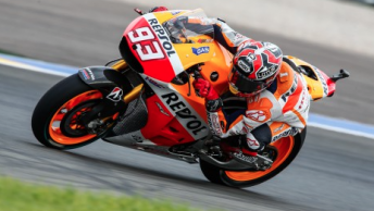 Marc Marquez claimed his 13th win of the season at Valencia  