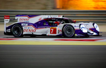 The #7 Toyota wins in Bahrain as sister #8 claims the WEC title