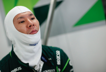 Kamui Kobayashi will drive for Caterham at Abu Dhabi this weekend     