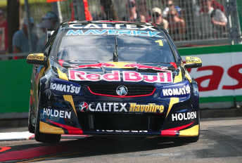 Jamie Whincup took victory in the opening race