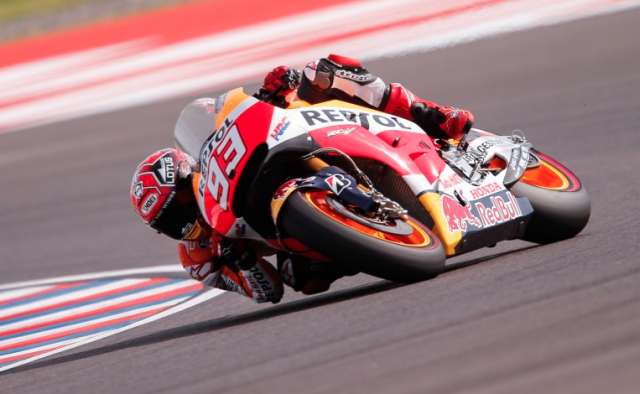 Marc Marquez shot to pole in Argentina