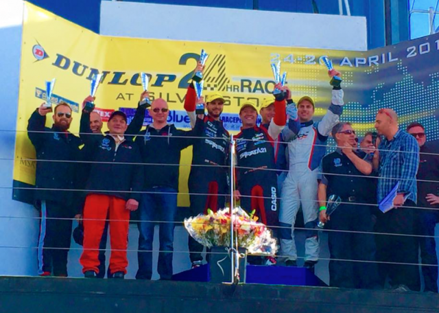 MARC Cars Australia celebrate Britcar 24 Hour win