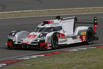 The #9 Audi R18 e-tron quattro was the star of the Nurburgring test