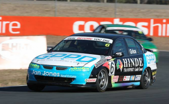 Ben Grice took victory in the Super Six Touring car Series