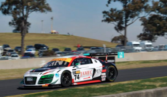 Chris Mies and Ryan Miller took victory in the opening Australian GT Championship race at Sydney Motorsport Park 