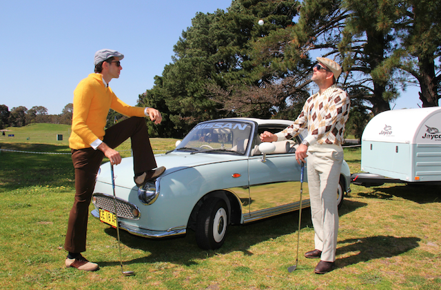 The Kellys pose with their Bathurst ride