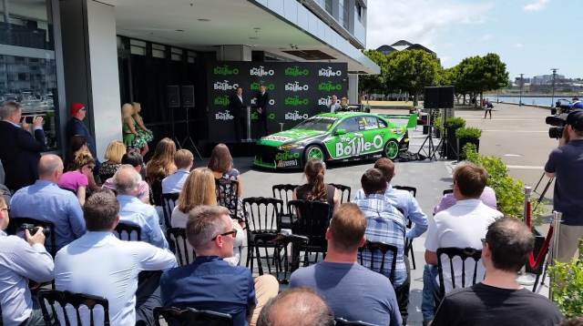 The new livery was unveiled in front of media at Darling Harbour