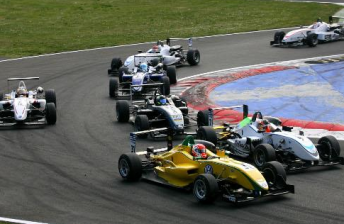 The opening race of the 2011 British F2 International Championship at Monza