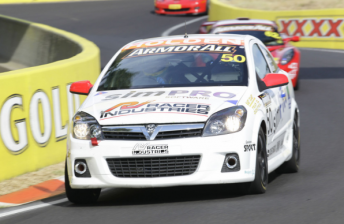 The Astra that Jason Brighta nd Ryan McLeod will drive at Phillip Island this weekend