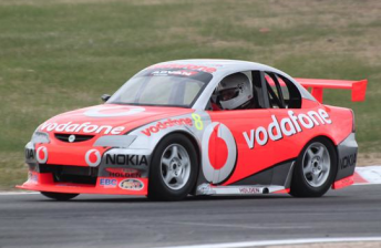 The TeamVodafone Aussie Racing Car