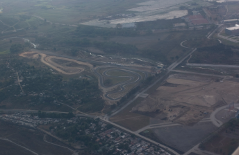 An aerial shot of the Clark Air Base near Manila, Philippines