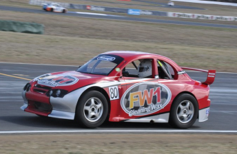 An Aussie Racing Car at Queensland Raceway