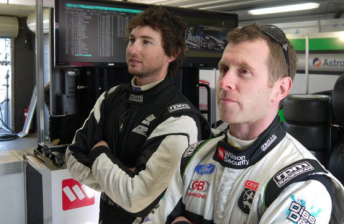 Taz Douglas and Dale Wood at Phillip Island today