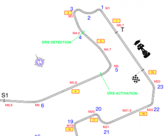 The DRS zones could play a huge role in the outcome of this weekend's Singapore Grand Prix