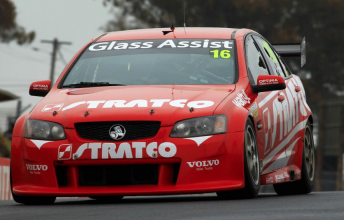 David Reynolds set the fourth fastest time in his #16 Stratco Racing Commodore