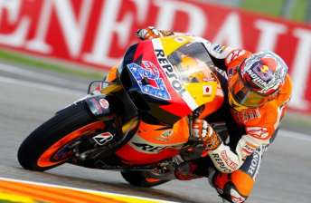 thumb Casey Stoner at Valencia