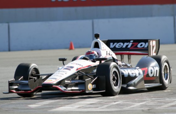 Will Power in his new Dallara chassis