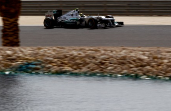 thumb Nico Rosberg at the Bahrain Grand Prix