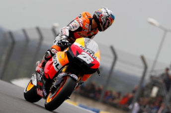 Dani Pedrosa will start the race with all of his MotoGP riders behind him
