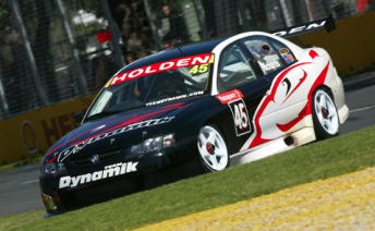 thumb Jason Richards in the Team Dynamik Commodore at the Australian Grand Prix in 2003
