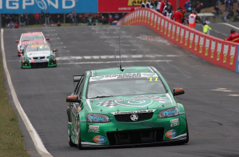 Cameron Waters drove with Grant Denyer in the Shannons-backed entry at Bathurst last year