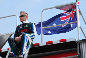 Australian NASCAR driver Scott Saunders