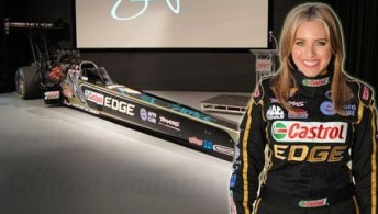 Brittany becomes the third female Force to race in the NHRA under JFR